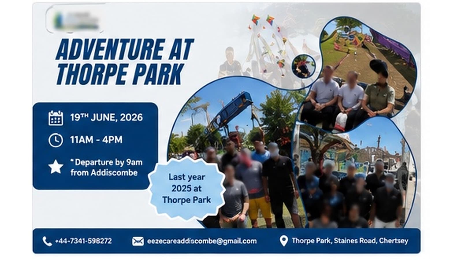 Supported Living Provider | Event Flyer